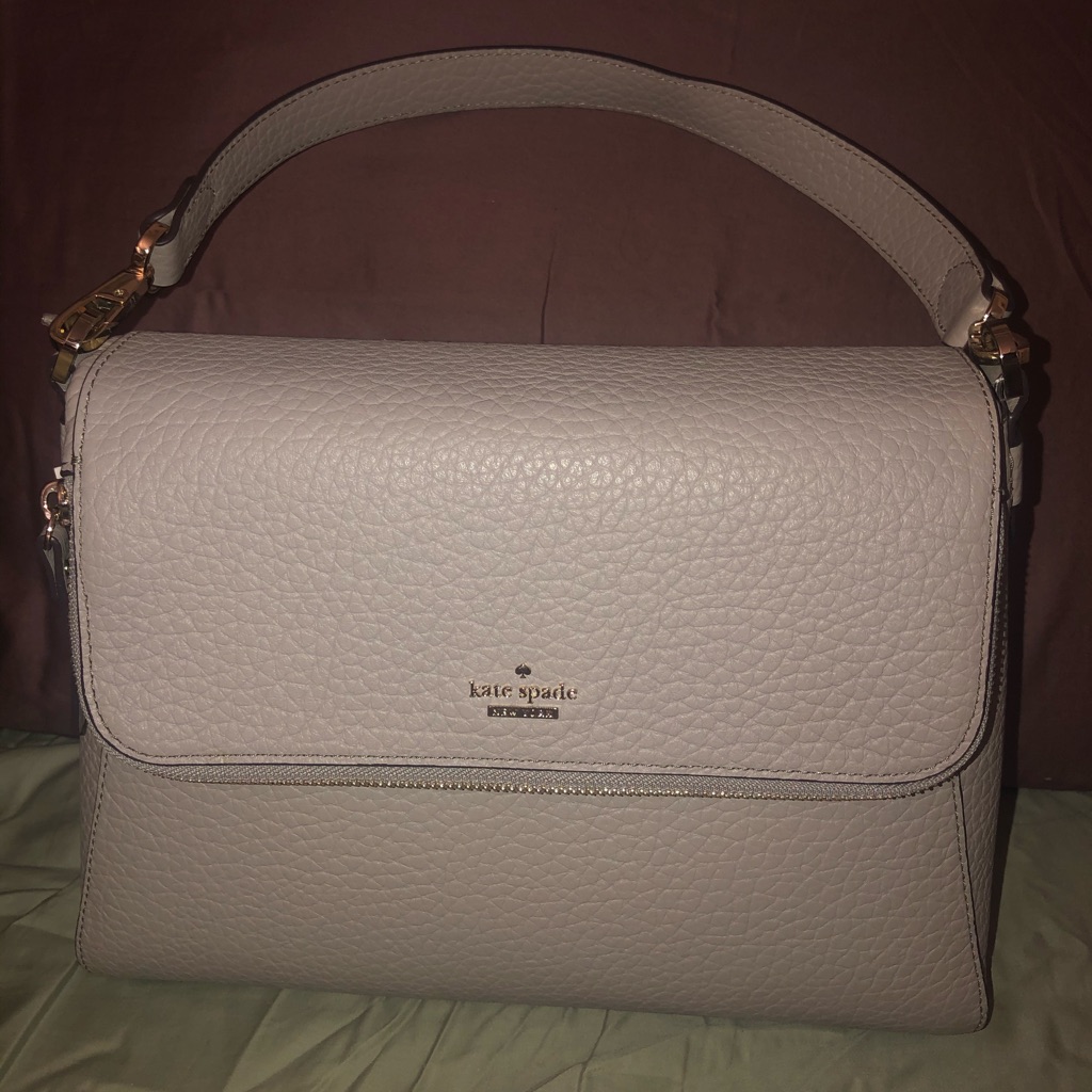 Kate Spade Georgia Carter Soft Taupe Crossbody